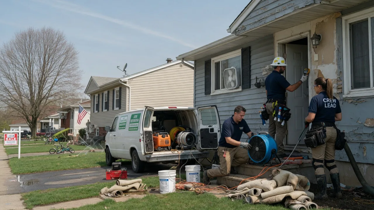Flood Cleanup in West Lebanon, IN near me